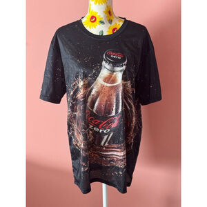 Men's Unbranded Coca-Cola Zero T-Shirt XXL Black